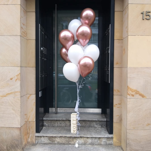 Ballon Bouquet + Moët Champagner
