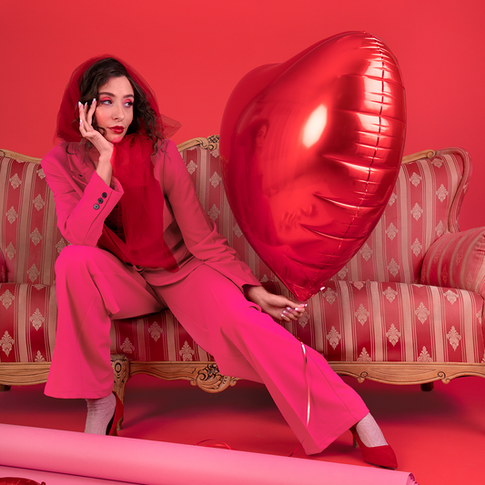 Helium Ballon - XXL Herzen