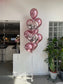 Ballon Bouquet - 2 Hearts