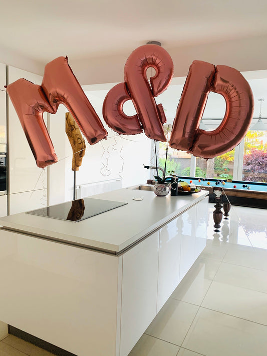 Ballonbogen - Buchstaben