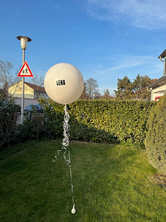Gigant Ballon - Beschriftet