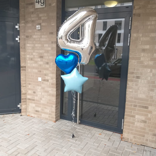 Ballon Bouquet — Happy Birthday Boy