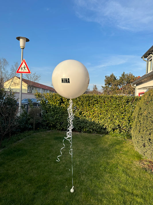 Gigant Ballon - Beschriftet