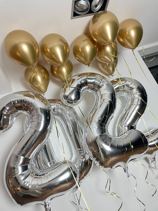 Silvester Ballon Set XL - 2025